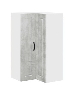 Mobile da cucina con porta Grigio cemento 57 x 57 x 100 cm 2