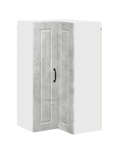 Mobile da cucina con porta Grigio cemento 57 x 57 x 100 cm