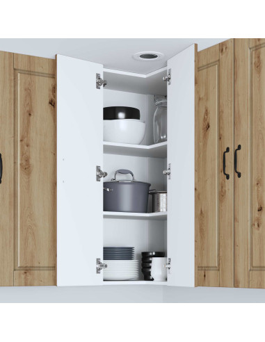 Mobile da cucina con porta Rovere artigianale 57 x 57 x 100 cm