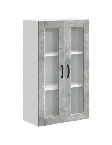 Mobile da cucina con porta Grigio cemento 60 x 31 x 100 cm