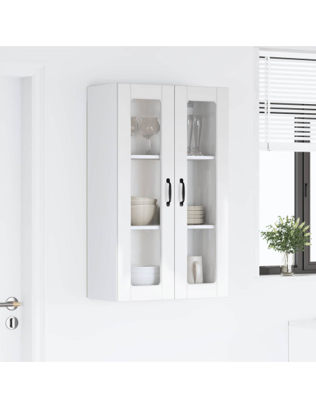 Mobile da cucina con lo scaffale Bianco Lucido 60 x 31 x 100 cm