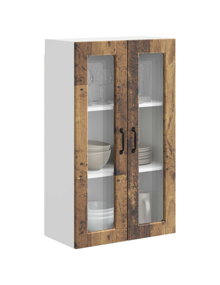 Mobile da cucina con lo scaffale Legno vecchio 60 x 31 x 100 cm