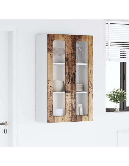 Mobile da cucina con lo scaffale Legno vecchio 60 x 31 x 100 cm