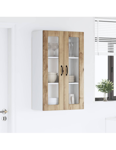Mobile da cucina con porta Rovere artigianale 60 x 31 x 100 cm