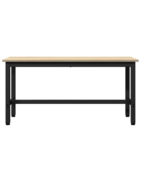 Panchina da pranzo Rovere Sonoma 100 x 32,5 x 48,5 cm