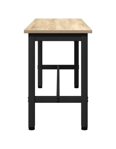 Panchina da pranzo Rovere Sonoma 100 x 32,5 x 48,5 cm
