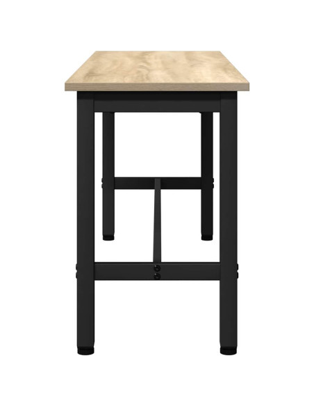 Panchina da pranzo Rovere Sonoma 100 x 32,5 x 48,5 cm