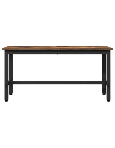 Panchina da pranzo Rovere fumé 100 x 32,5 x 48,5 cm