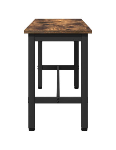 Panchina da pranzo Rovere fumé 100 x 32,5 x 48,5 cm