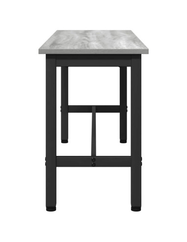 Panchina da pranzo Grigio Sonoma 100 x 32,5 x 48,5 cm