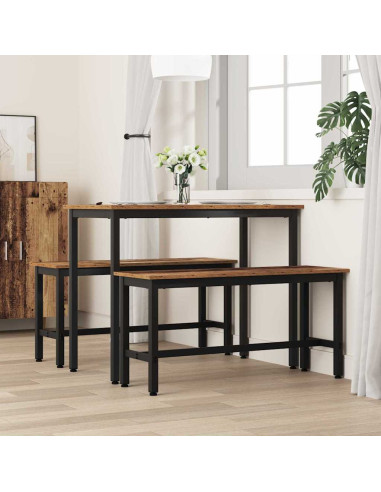 Panchina da pranzo Legno vecchio 100 x 32,5 x 48,5 cm