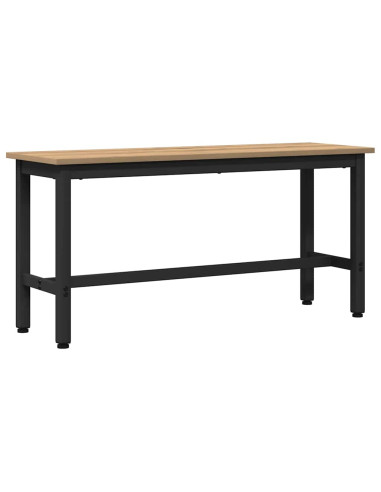 Panchina da pranzo Rovere artigianale 100 x 32,5 x 48,5 cm
