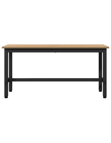 Panchina da pranzo Rovere artigianale 100 x 32,5 x 48,5 cm