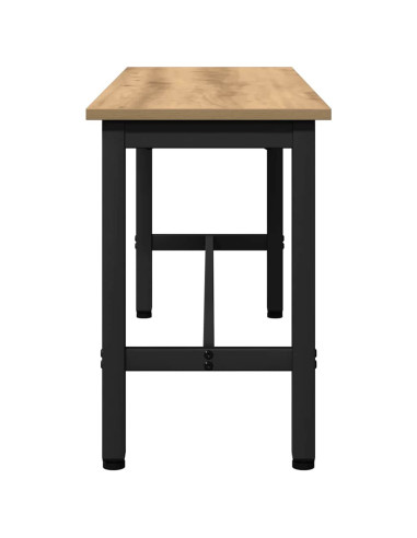 Panchina da pranzo Rovere artigianale 100 x 32,5 x 48,5 cm