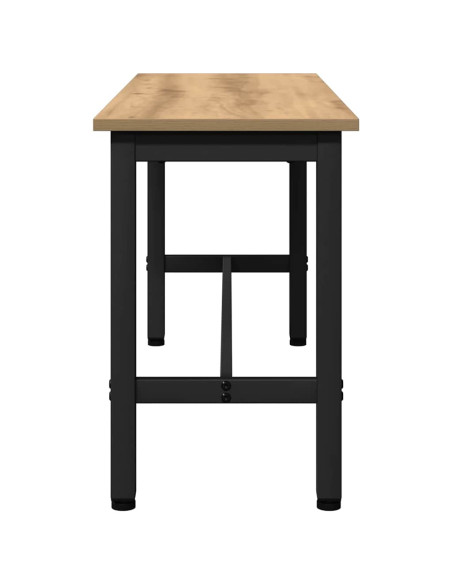 Panchina da pranzo Rovere artigianale 100 x 32,5 x 48,5 cm