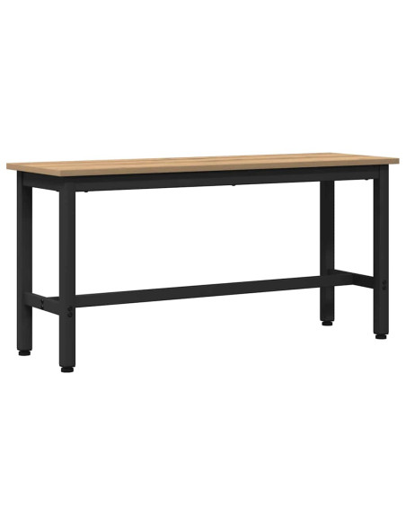 Panchina da pranzo 2 pcs Rovere artigianale