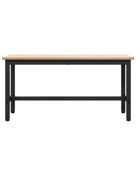 Panchina da pranzo Naturale 100 x 32,5 x 49 cm