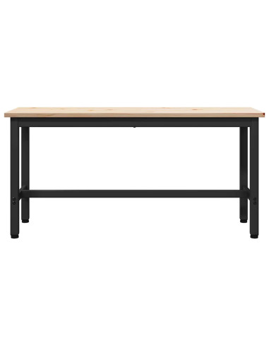Panche da pranzo 2 pcs Naturale 100 x 32,5 x 49 cm
