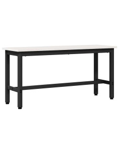 Panchina da pranzo Bianco 100 x 32,5 x 49 cm 2