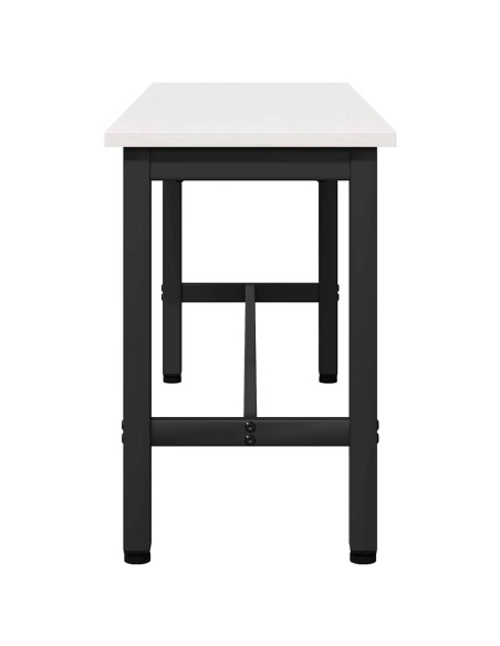 Panchina da pranzo Bianco 100 x 32,5 x 49 cm