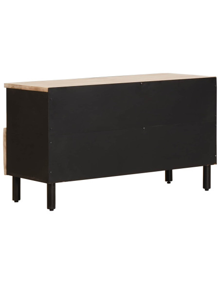 Mobile TV con cassetto Finitura Bianco Lavato 80 x 33 x 46 cm