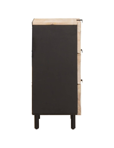 Credenza con cassetto Finitura Bianco Lavato 40 x 33 x 75 cm