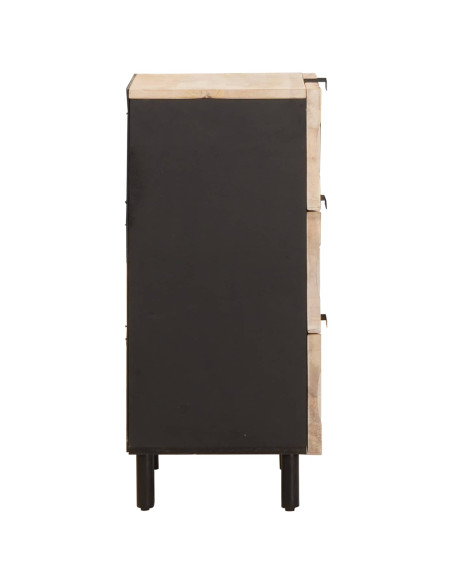 Credenza con cassetto Finitura Bianco Lavato 40 x 33 x 75 cm