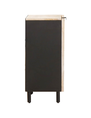 Credenza con porta Finitura Bianco Lavato 40 x 33 x 75 cm