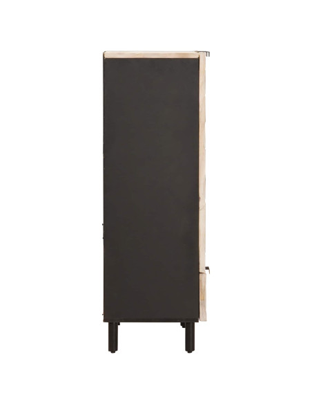 Credenza con cassetto Finitura Bianco Lavato 60 x 33 x 100 cm