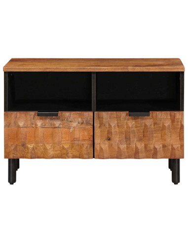 Mobile TV con cassetto Finitura Marrone Acacia 70 x 33 x 46 cm
