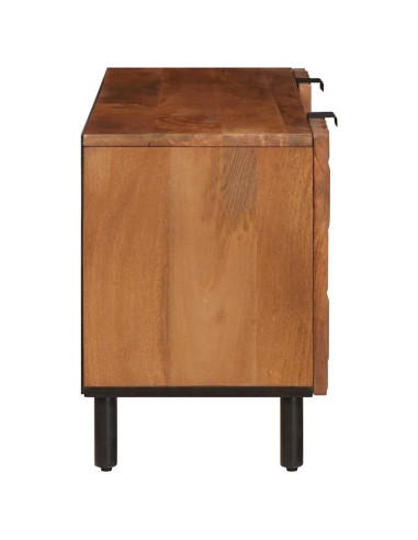 Mobile TV con cassetto Finitura Marrone Acacia 105 x 33 x 46 cm