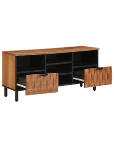 Mobile TV Finitura Marrone Acacia 100 x 33,5 x 46 cm 2