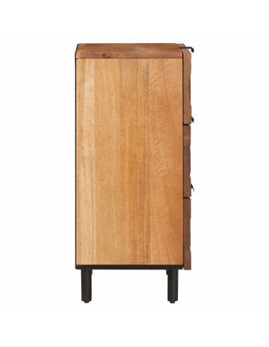 Credenza con cassetto Finitura Marrone Acacia 40 x 33 x 75 cm