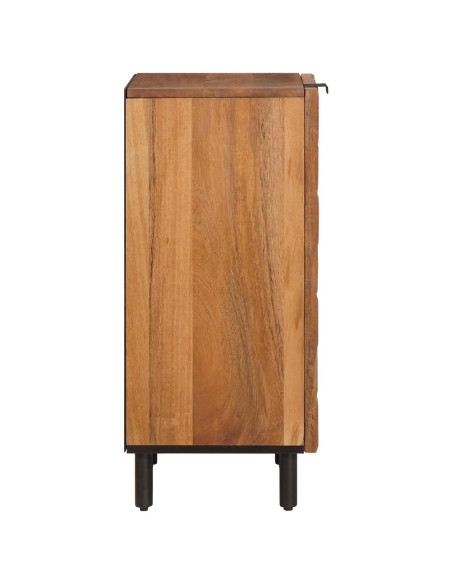 Credenza con porta Finitura Marrone Acacia 40 x 33 x 75 cm