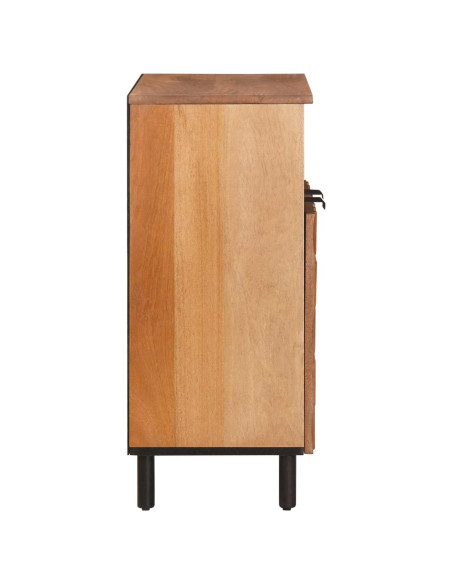 Credenza con porta Finitura Marrone Acacia 60 x 33 x 75 cm