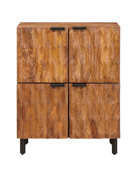 Credenza con porta Finitura Marrone Acacia 60 x 33 x 75 cm