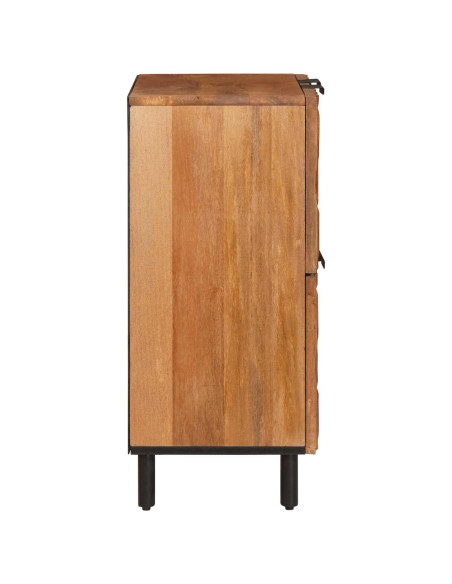 Credenza con porta Finitura Marrone Acacia 60 x 33 x 75 cm