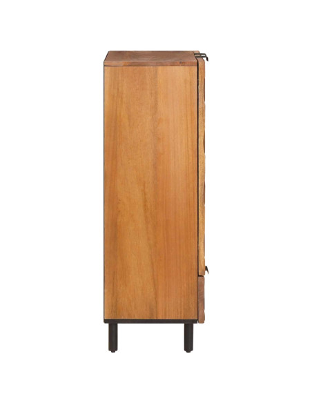 Credenza con cassetto Finitura Marrone Acacia 60 x 33 x 100 cm