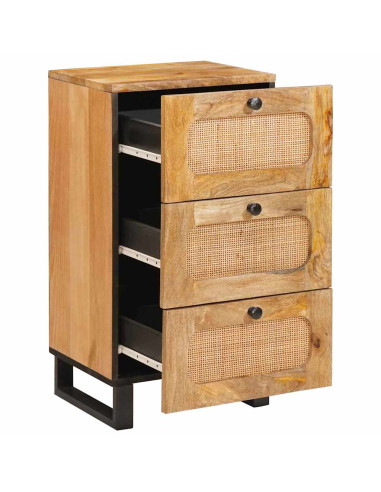 Credenza Marrone 40 x 33 x 75 cm Legno di mango massello
