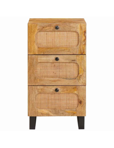 Credenza Marrone 40 x 33 x 75 cm Legno di mango massello