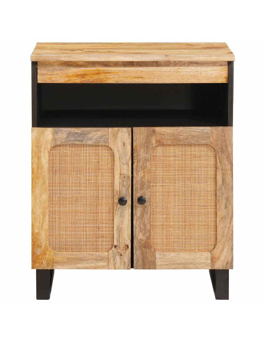 Credenza Marrone 60 x 33 x 75 cm Legno di mango massello