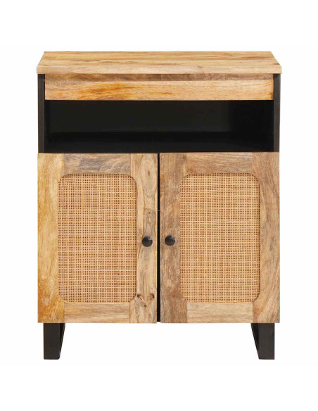 Credenza Marrone 60 x 33 x 75 cm Legno di mango massello