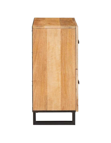 Credenza Marrone 60 x 33 x 75 cm Legno di mango massello