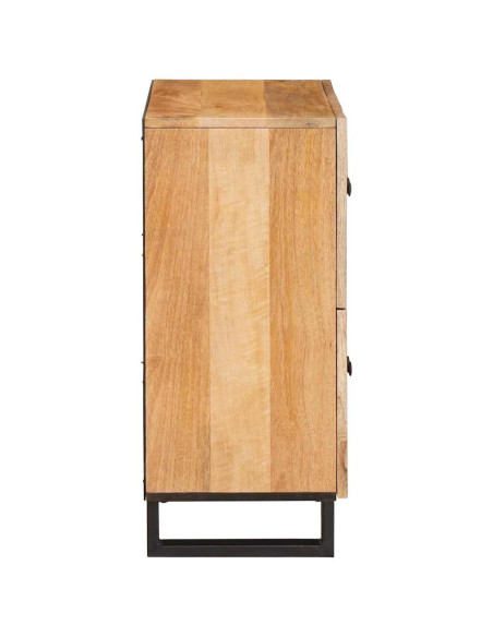 Credenza Marrone 60 x 33 x 75 cm Legno di mango massello