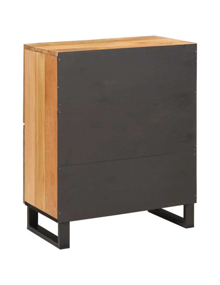 Credenza Marrone 60 x 33 x 75 cm Legno di mango massello