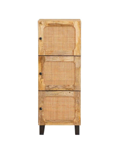 Credenza Marrone 90 x 33 x 75 cm Legno di mango massello