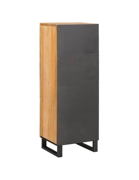 Credenza Marrone 90 x 33 x 75 cm Legno di mango massello