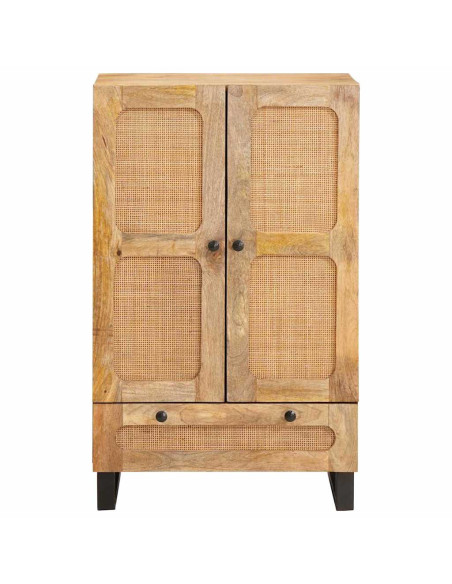 Credenza Marrone 40 x 33 x 110 cm Legno di mango massello