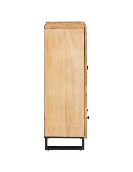 Credenza Marrone 40 x 33 x 110 cm Legno di mango massello