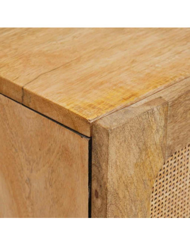Credenza Marrone 40 x 33 x 110 cm Legno di mango massello